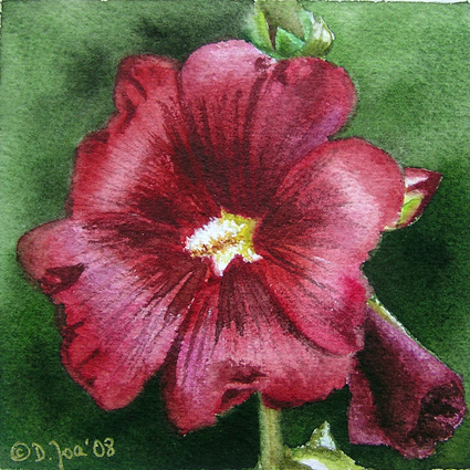 watercolor painting flowers. Posted in flowers, medium:
