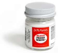 Dr. Ph. Martin's Bleed Proof White, opaque white watercolour. works perfect for getting highlights or white areas back in watercolor