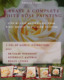 Learn to paint the white rose in watercolor - complete rose with leaves and background - premium masterclass by Doris Joa