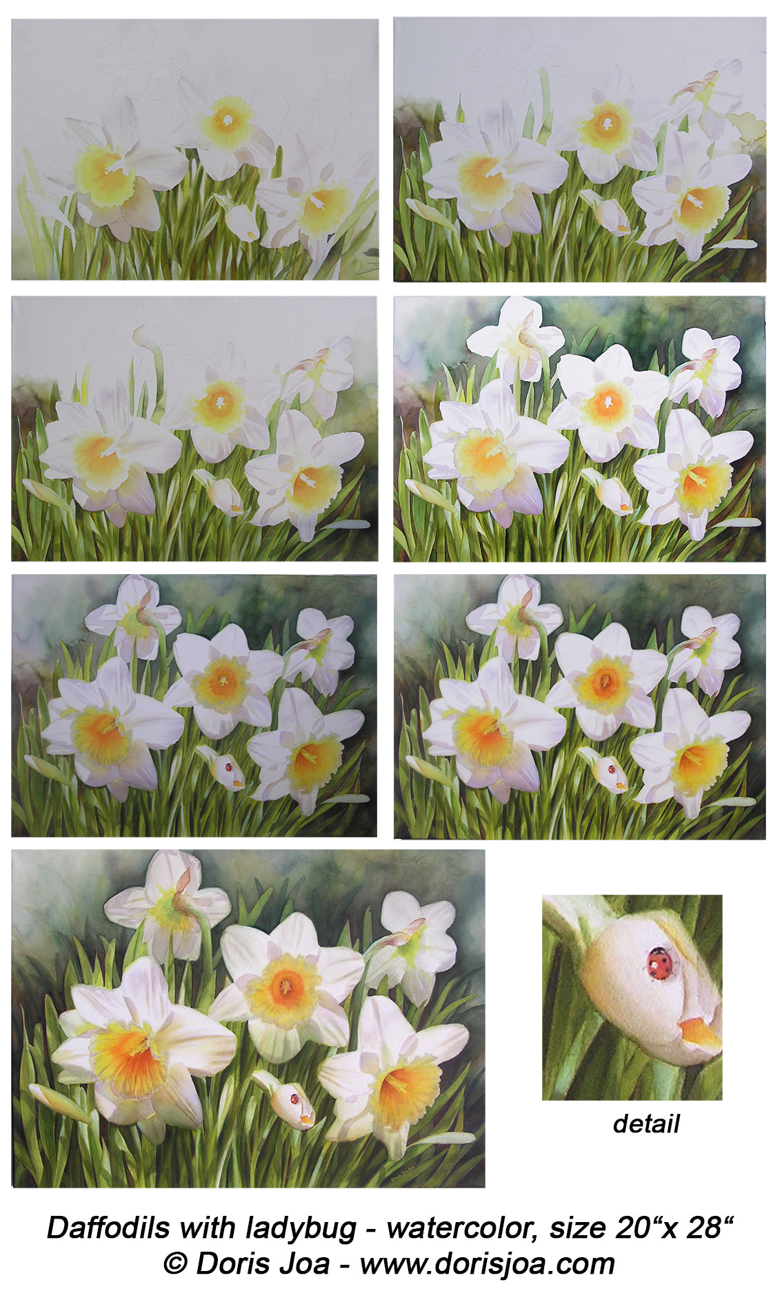 Daffodil Painting