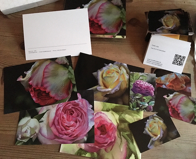 Moo Business cards and Postcards