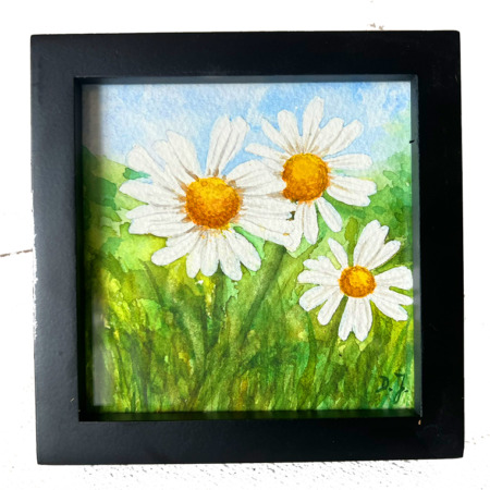 Little floral poems of daisies